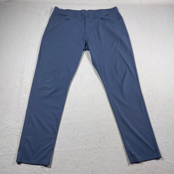 Travis Mathew Pants Mens Size 36 Navy Blue Golf  Lightweight Performance - Picture 1 of 10